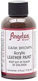 Angelus Leather Paint 4 Oz Dark Brown