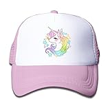 Waldeal Cute Unicorns Kids Girls Mesh Cap Trucker Hats Adjustable Hat