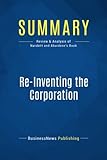 Image de Summary: Re-Inventing the Corporation: Review and Analysis of Naisbitt and Aburdene's Book