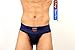 S&C JockStrap Gym Athletic Cotton Supporter with Cup Pocket for Mens,Large,Navy Blue