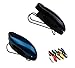 Minigianni 2 PACK Auto Car Vehicle Sun Visor Clip Holder for Sunglasses Car Accessories(Color by Random)