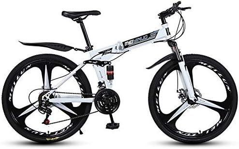 マウンテンバイク折りたたみ自転車26インチアダルトバイクダブルショックデザインメカニカルディスクブレーキはあらゆる道路のオフロードバイクに適しています キャンペーンもお見逃しなく
