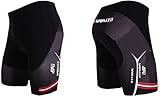 sponeed Men's Bike Shorts Gel Padded Bottoms Cycling Pants Tights Bicycle Clothes Biking Gear