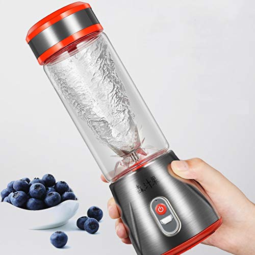 Mini-Portable-Multi-Functional-Juicer-USB-Chargable-Cut-Mixer-Smoothie-Blender-Machine-Fruit-Extractor-6-Blades-380ml-Color-Purple