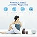 InnoGear 150ml Aromatherapy Essential Oil Diffuser Ultrasonic Portable Cool Mist Aroma Room Freshener with Waterless Auto Shut-Off Function, Dark