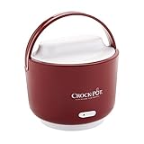 Crock-Pot 24-Ounce Lunch Crock Food Warmer, Deluxe Edition, Red