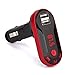 Gotd Bluetooth Wireless FM Transmitter MP3 Player Handsfree Car Kit USB TF SD Remote