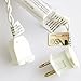 Lidore? Set of 10 Warm White Glow Bronze Metal House Shaped Lantern Plug-in String Light