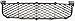 OE Replacement Suzuki Vitara/Grand Vitara Front Bumper Grille (Partslink Number SZ1036100)