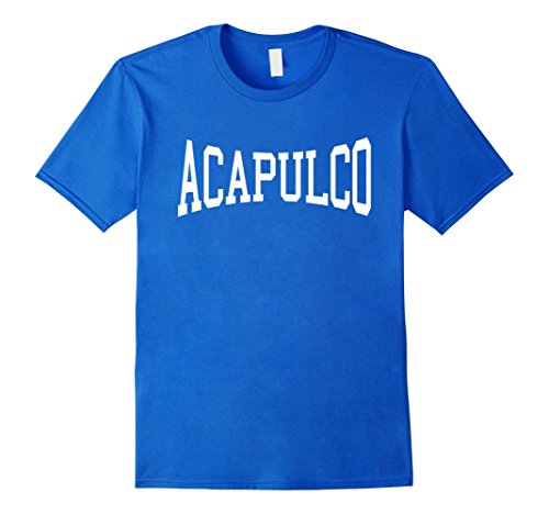 Mens acapulco arch t-shirt athletic sports gym xl royal…
