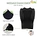 Easy-Going Massage Chair Cover Armchair Slipcovers, Recliner Wing Chair Slipcovers, Furniture Protector for Moving, Dust Proof Cover, Sofa Covers Removable Shield, Storage, Machine Washable (Black)