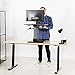 VIVO Small Height Adjustable 24 inch Standing Desk Converter, Sit Stand Tabletop Monitor Riser Ergonomic Workstation (DESK-V011G)