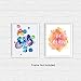 HPNIUB Abstract Watercolor Art Print Set of 4 (8”X10”Modern Minimalist Printing, Inspirational Quote Wall Art, Motivational Saying Canvas Poster for Office Classroom, No Frame