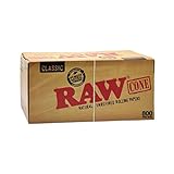 Raw Pre Rolled Classic King Cone 800ct Includes a TSC Sticker