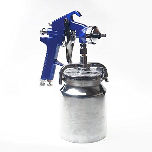 ORAZIO Air Paint Spray Gun, 1000ml Capacity 1.8mm Nozzle High Pressure Large Volume Suction Feed 221265, Multicolor - Image 3