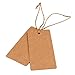 G2PLUS 100PCS Kraft Paper Gift Tags with String,3.5
