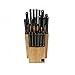 Ronco 20-Piece Cutlery & Block with Ronco Rocker