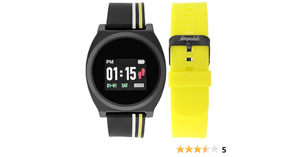 Amazon.com: Aéropostale - Reloj inteligente dual, multifunción y capacidad,  elegante correa de silicona intercambiable : Ropa, Zapatos y Joyería