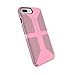 Speck Products CandyShell Grip Cell Phone Case for iPhone 8 Plus/7 Plus/6S Plus/6 Plus - Island Pink/Gravel Grey