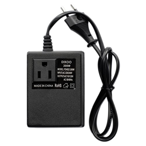 200 watts step down voltage converter,dikoo 200w step d…