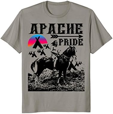Native Apache Pride - Proud Native American Tee Shirt