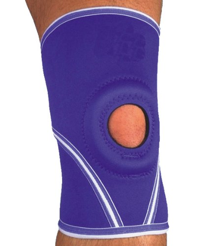 MAXAR Airprene (Breathable Neoprene) Knee Brace - Open Patella, Terrycotton Lining, Large