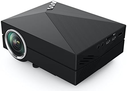 YYCB Home Theater Projector LED Full HD Mini Video Portable Projector Support 1080P HDMI USB SD VGA AV Laptop Game iPhone iPad Android Smartphone +20% Lumens Upgraded