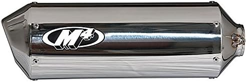 M4 Exhaust Standard Slip-On Polished - Fits: CBR250R 2011-2013
