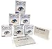 Can-C Lubricant Eye Drops, 6-boxes (12 x 5 ml Vials), with (3) Skin and Health Rx Premium Microfiber Multipurpose Lens Cleaning Cloths