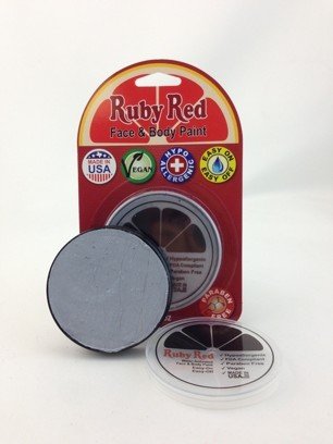 Ruby Red Paint Face Paint, 18 ML - Light Gray