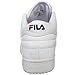 Fila mens T1 Mid Fashion Sneaker, Cream/Peacoat/Red, 11 US