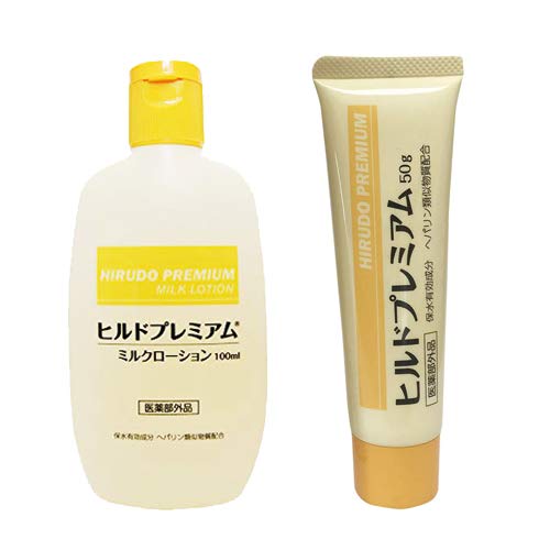 Mua ヒルドプレミアム Hirudo Premium 50g ヒルドプレミアム ミルクローション Hirudo Premium Milk Lotion 100ml セット Tren Amazon Nhật Chinh Hang 21 Fado