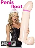 Bachelorette Willy Inflatable Float - Blow Up Ballons for Bachlorette Party - Bachelorette Party Games for Hen Party - Blow Up Bacheor Balloon - Hen Floaty Party