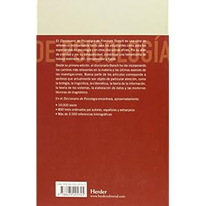 Diccionario de psicologia (Spanish Edition)