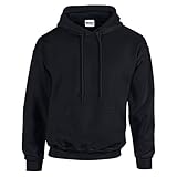 Gildan Adult Heavy Blendï¿½ Hooded Sweatshirt (Black) (2X-Large)