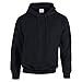 Gildan Adult Heavy Blend� Hooded Sweatshirt (Black) (2X-Large)