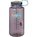 Bike A Mile Nalgene Tritan 32oz Wide Mouth BPA-Free Water Bottle Including A Removable SplashGuard (Aubergine, 32-Ounces)