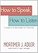 How to Speak, How to Listen