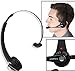 TURN RAISE Professional Over-The-Head Bluetooth Wireless Headset for Drivers, Noise Canceling & Hands Free w/Microphone for Trucker Receptionist Clerk Compatible with ISO Android Smartphone