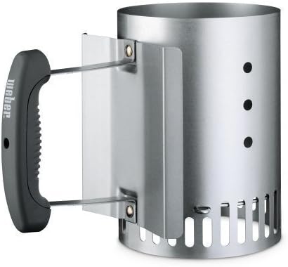 Outdoor Small Rapid Fire Compact Chimney Starter Canister with Meat Shredder Combo