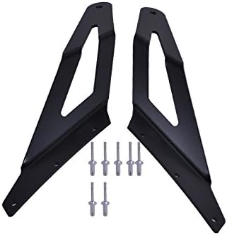 OHMU Dodge Ram Roof Mounting Brackets for 2003-2009 Dodge Ram 2500 3500 Fit 50 Inch Curved LED Work Light Bar