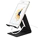 esonstyle Desktop Cell Phone Stand: Portable Aluminum Smartphone Holder Cellphone Cradle Universal Holder Stand Mobile Smart Dock Mount for Smartphones and Tablets