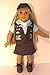 18 inch Doll BROWNIE, DAISY & JUNIOR GIRL SCOUT UNIFORMS Outfit Fits American Girl Doll Clothes !