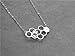 Helen de Lete Innovative Honey Bees Sterling Silver Collar Necklace