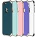iPhone 7 Plus Case RANVOO Stylish Slim Hard Case with 3 Detachable Parts for Apple iPhone 7 Plus, PURPLE (New Colorway May 2017), [CLIP-ON]