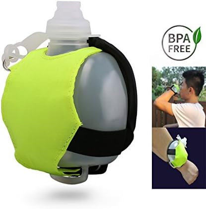 SOYAR Adjustable Wrist Running Water Bottle,Fits Marathons,Cycling, Walking, Running, Sports, Leisure and All Outdoor Activities