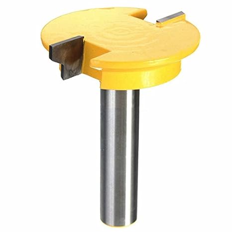 Generic 1PC 1/2 Shank Straight Rail & Stile Router Bit Woodworking sel Cutter Tool