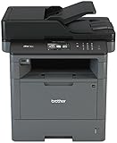 Brother Monochrome Laser Multifunction All-in-One Printer, MFC-L5700DW, Flexible Network Connectivity, Mobile Printing & Scanning, Duplex Printing, Amazon Dash Replenishment Enabled, Black