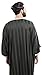 Moroccan Men Dress Caftan Handmade with Embroidery Tread Long Sleeve Black