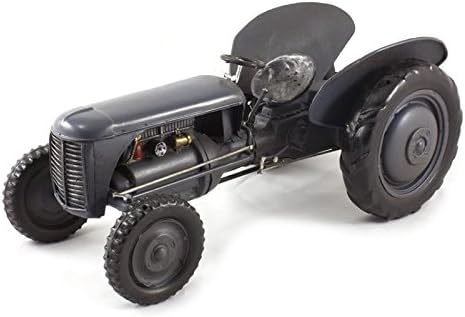 BX HANDICRAFTS Metal Tractor Ferguson Model old grey – Multi-Coloured